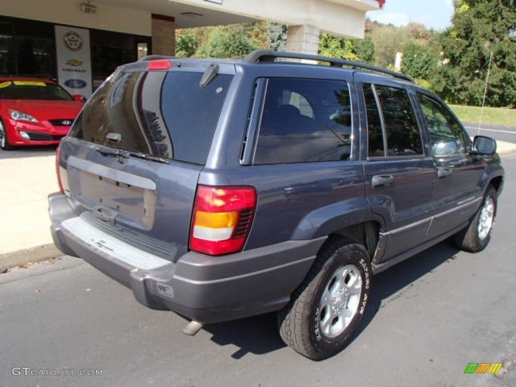 2002 Grand Cherokee Laredo 4x4 - Steel Blue Pearlcoat / Dark Slate Gray photo #8