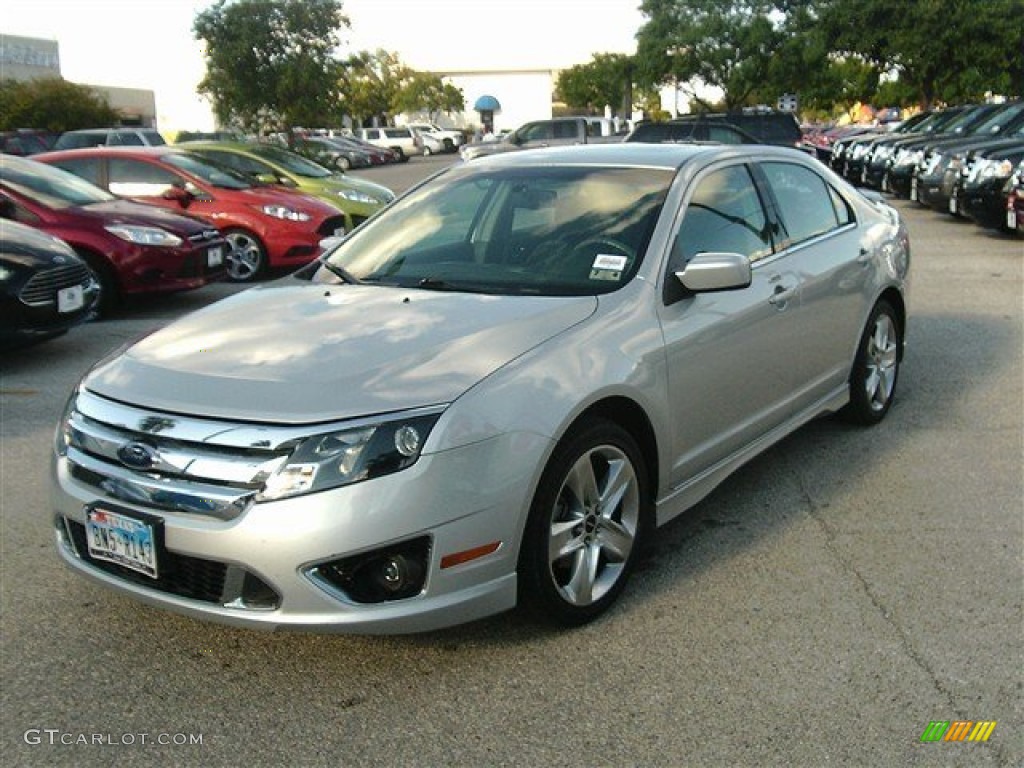 2010 Fusion Sport - Brilliant Silver Metallic / Charcoal Black/Sport Black photo #2