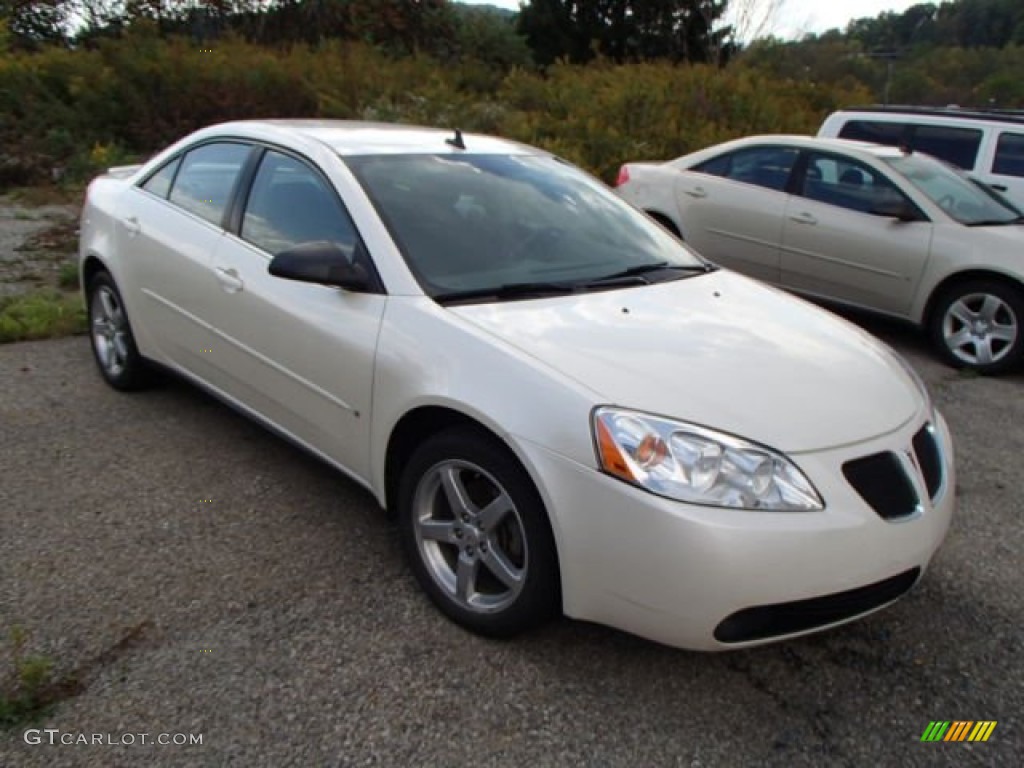 2009 G6 V6 Sedan - White Diamond Tri Coat / Ebony photo #3