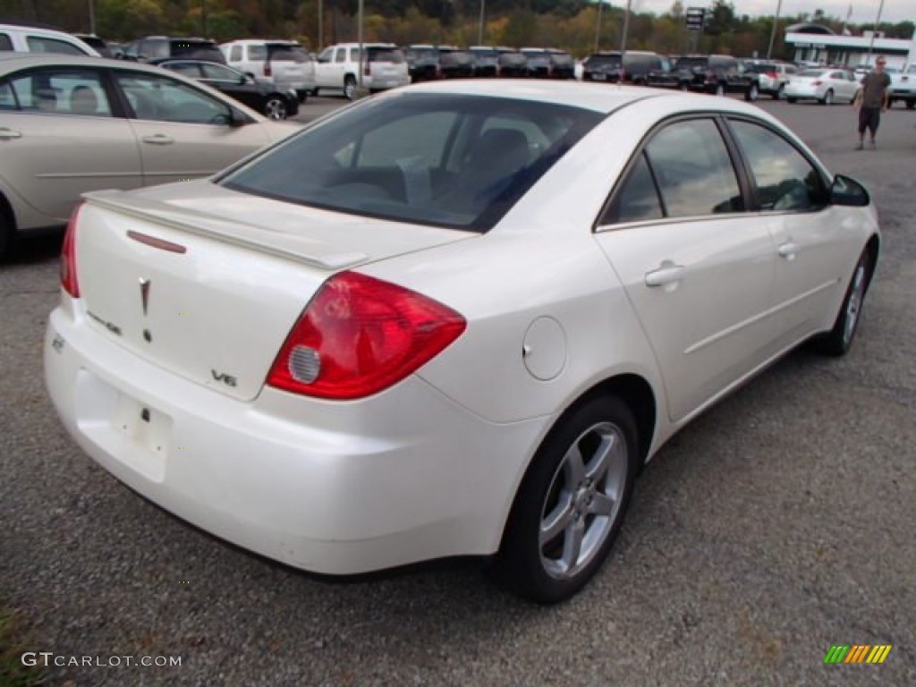 2009 G6 V6 Sedan - White Diamond Tri Coat / Ebony photo #4