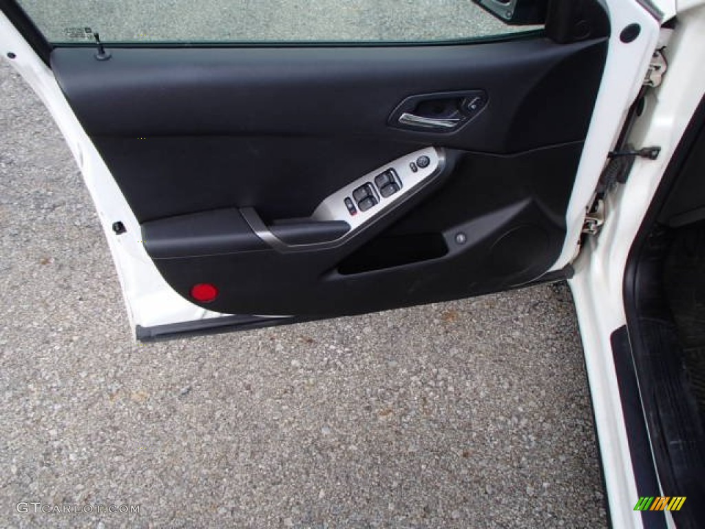 2009 G6 V6 Sedan - White Diamond Tri Coat / Ebony photo #9