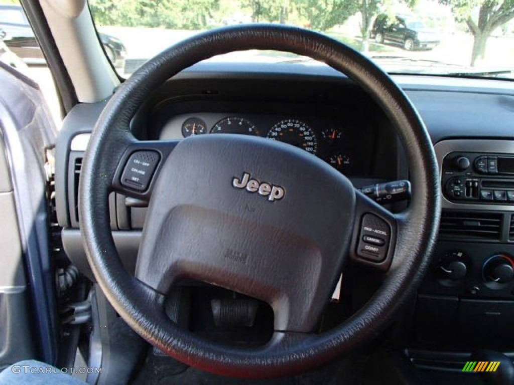 2002 Grand Cherokee Laredo 4x4 - Steel Blue Pearlcoat / Dark Slate Gray photo #18