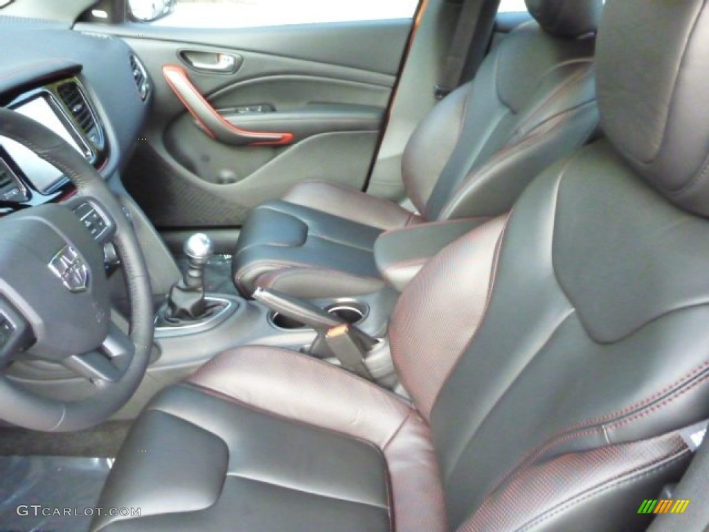 2013 Dodge Dart GT Front Seat Photo #86486007