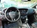 Black 2013 Dodge Dart GT Dashboard