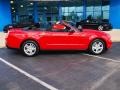 2010 Torch Red Ford Mustang V6 Convertible  photo #1