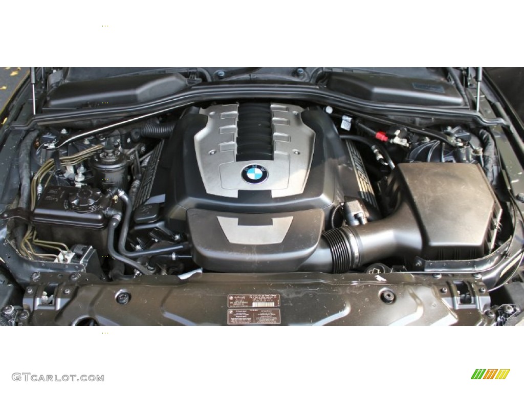 2007 BMW 5 Series 550i Sedan 4.8 Liter DOHC 32-Valve VVT V8 Engine Photo #86486736