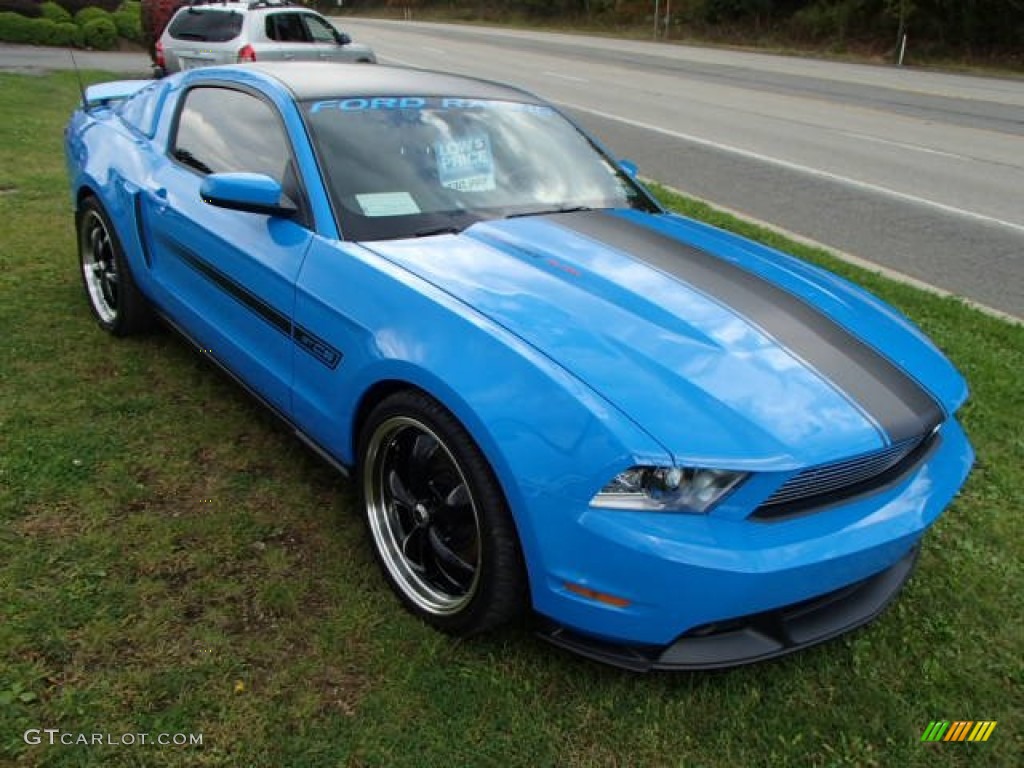 2011 Mustang GT/CS California Special Coupe - Grabber Blue / CS Charcoal Black/Carbon photo #1