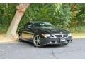 2006 Jet Black BMW 6 Series 650i Convertible  photo #1