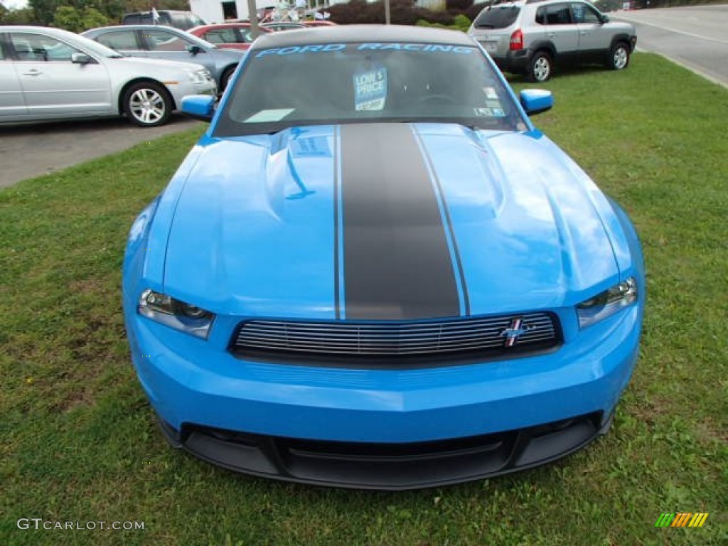2011 Mustang GT/CS California Special Coupe - Grabber Blue / CS Charcoal Black/Carbon photo #2
