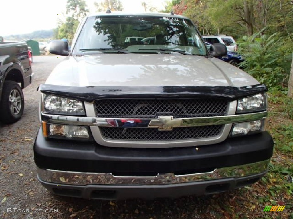 2004 Silverado 2500HD LT Crew Cab 4x4 - Silver Birch / Dark Charcoal photo #2