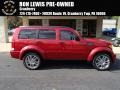 2011 Inferno Red Crystal Pearl Dodge Nitro Heat 4.0 4x4  photo #1