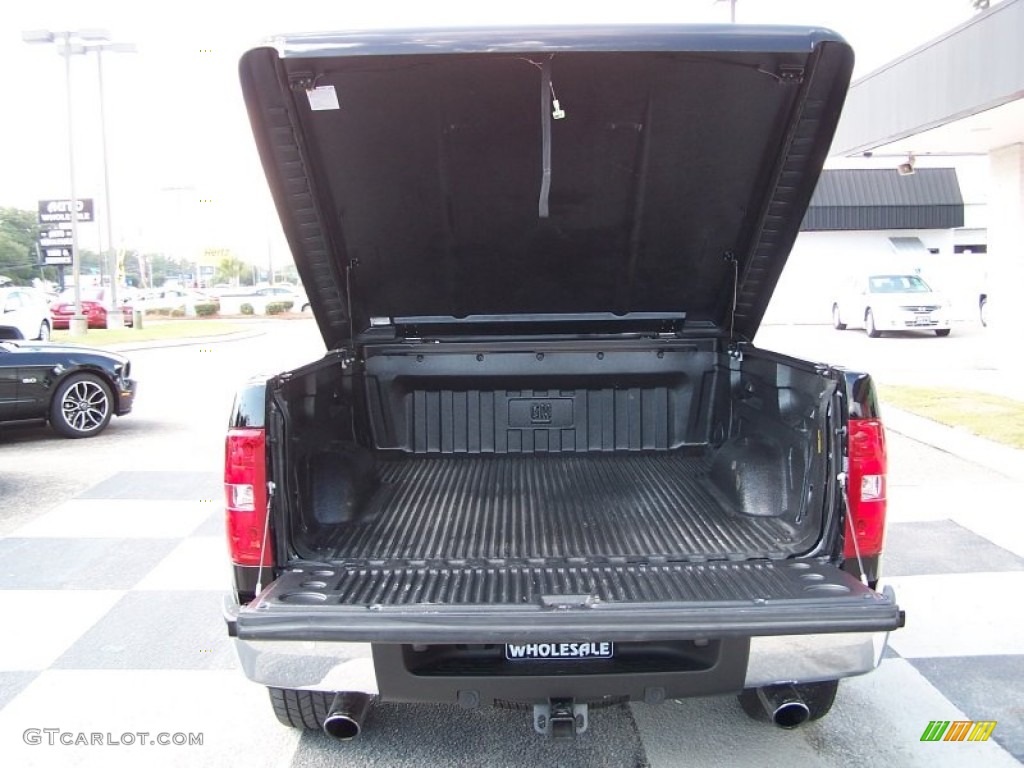 2013 Silverado 1500 LTZ Extended Cab 4x4 - Black / Light Titanium/Dark Titanium photo #5