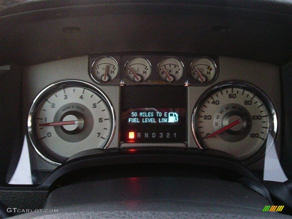 2010 Ford F150 Lariat SuperCrew Gauges Photo #86488980