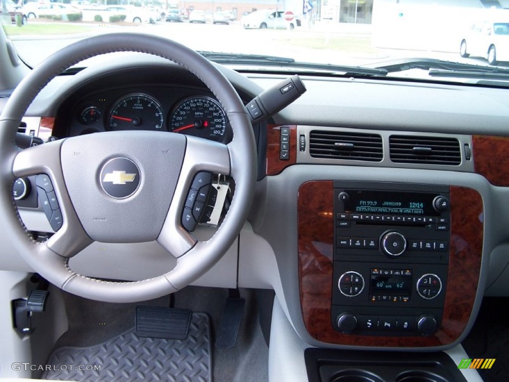 2013 Silverado 1500 LTZ Extended Cab 4x4 - Black / Light Titanium/Dark Titanium photo #15