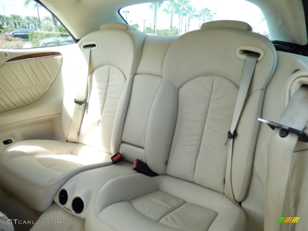 2008 Mercedes-Benz CLK 350 Cabriolet Rear Seat Photo #86489073