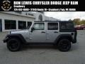 2014 Billet Silver Metallic Jeep Wrangler Unlimited Sport 4x4  photo #1