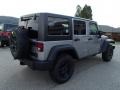 2014 Billet Silver Metallic Jeep Wrangler Unlimited Sport 4x4  photo #6