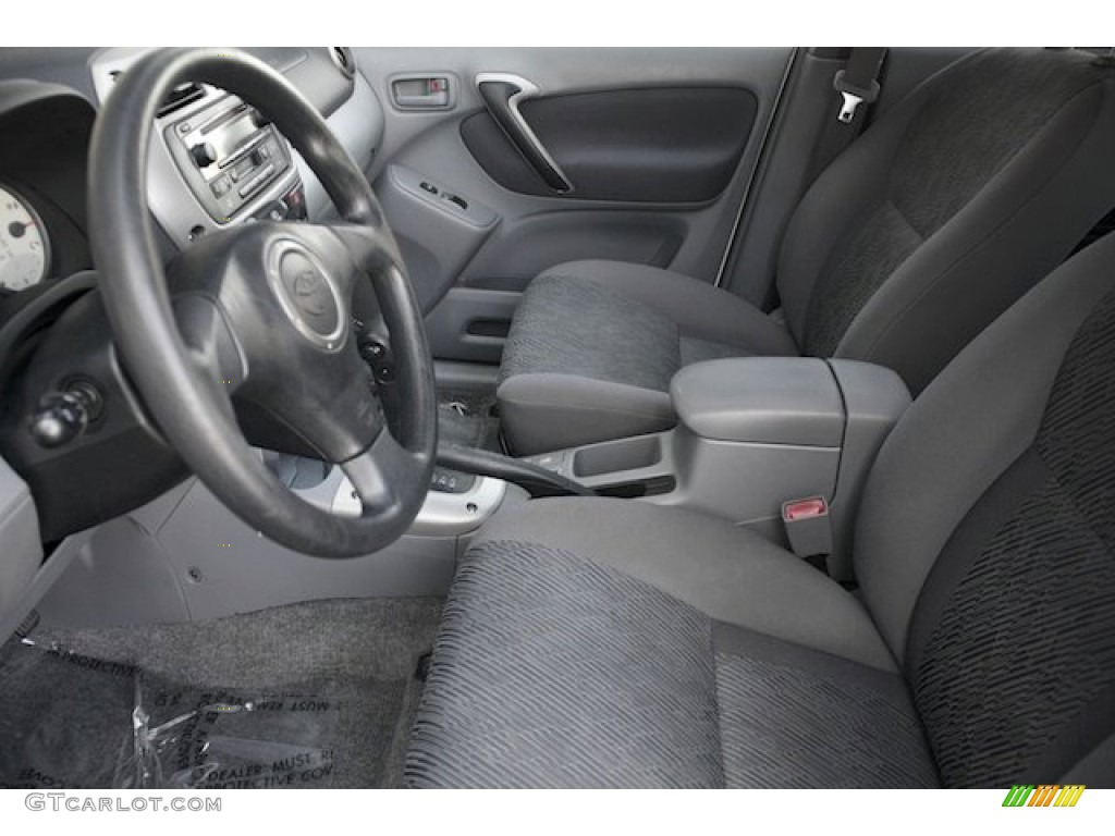 2003 RAV4  - Natural White / Gray photo #3