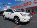 2011 Pearl White Nissan Rogue S  photo #1