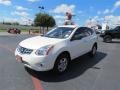 2011 Pearl White Nissan Rogue S  photo #3