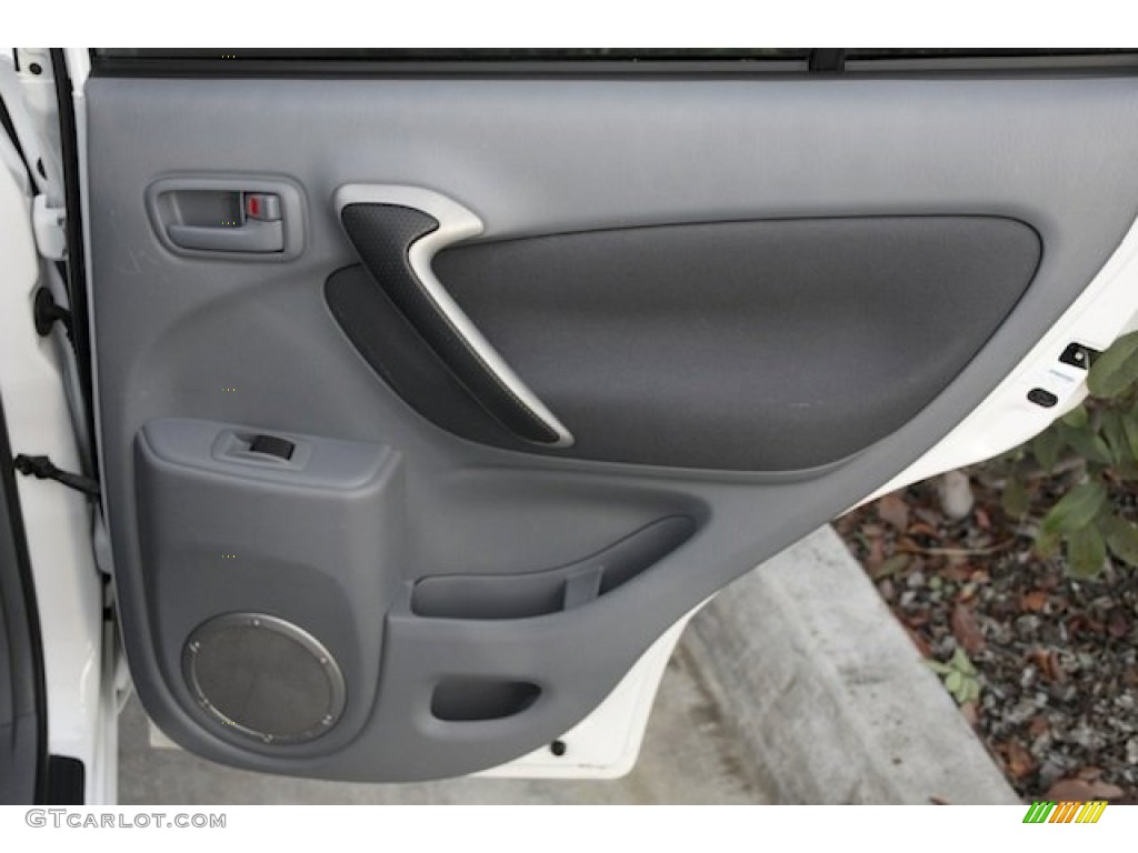 2003 RAV4  - Natural White / Gray photo #28
