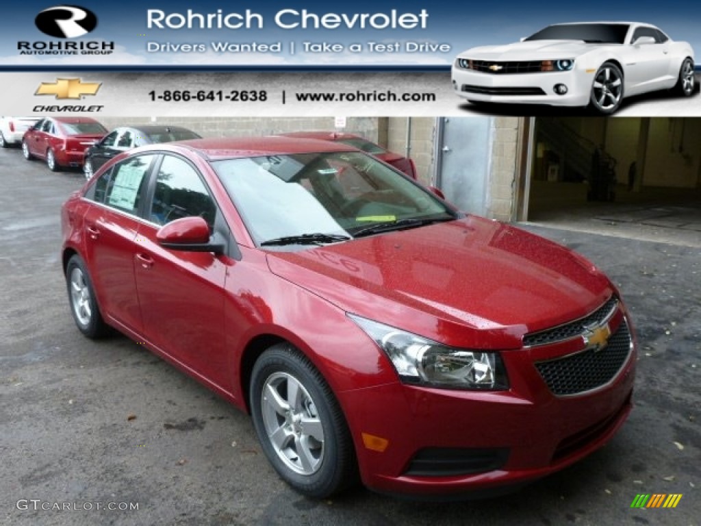 2014 Cruze LT - Crystal Red Tintcoat / Jet Black photo #1
