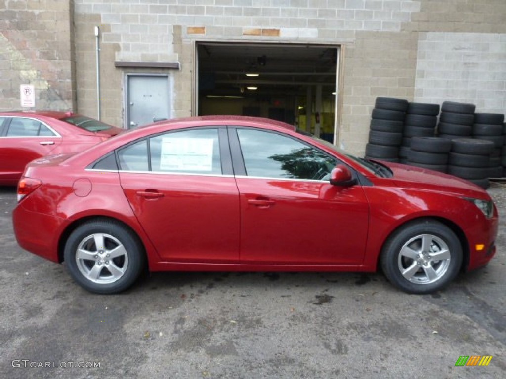 2014 Cruze LT - Crystal Red Tintcoat / Jet Black photo #2
