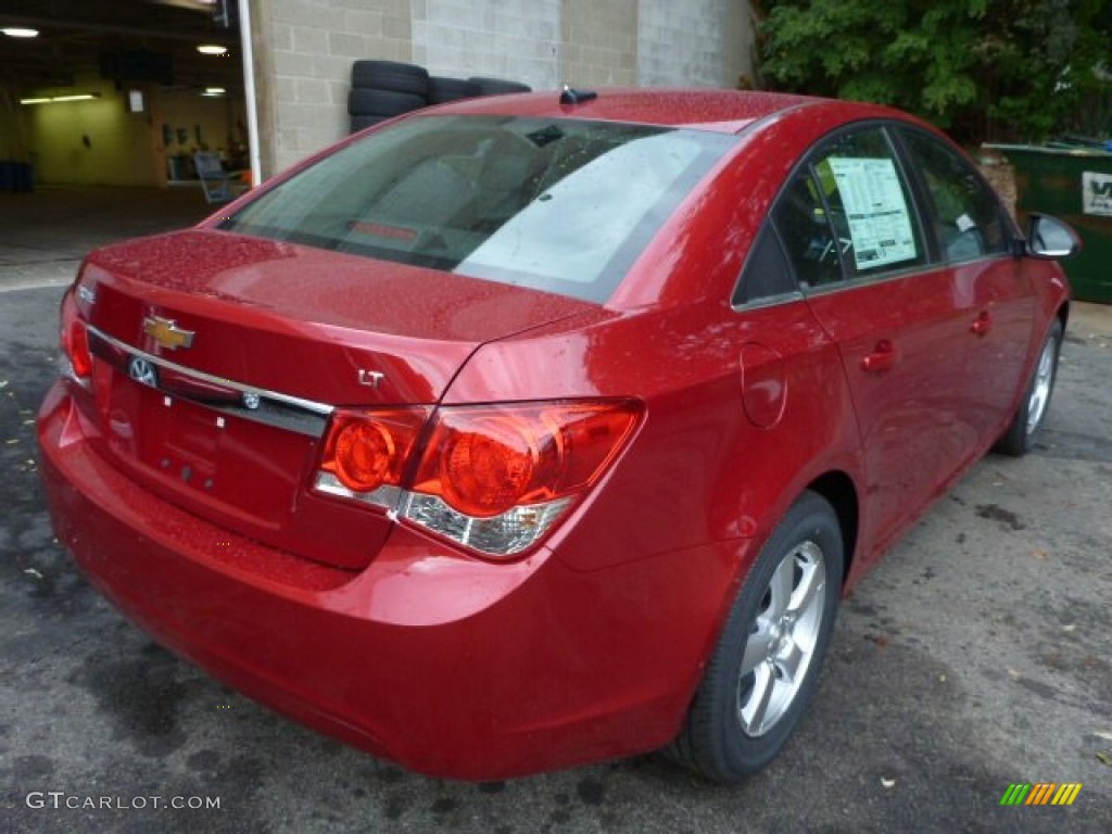 2014 Cruze LT - Crystal Red Tintcoat / Jet Black photo #3