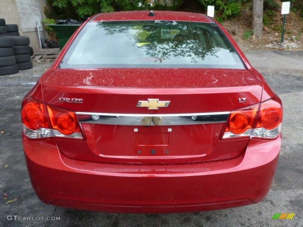 2014 Cruze LT - Crystal Red Tintcoat / Jet Black photo #4