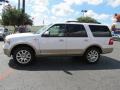 2012 White Platinum Tri-Coat Ford Expedition King Ranch  photo #4