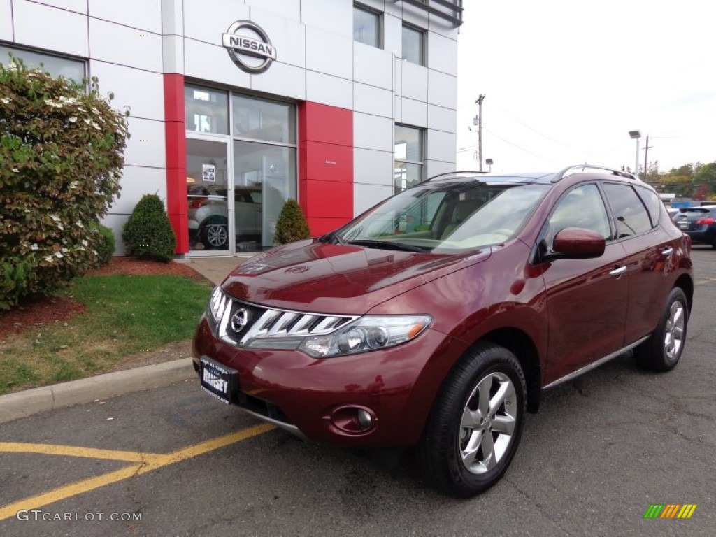 Merlot Red Metallic Nissan Murano