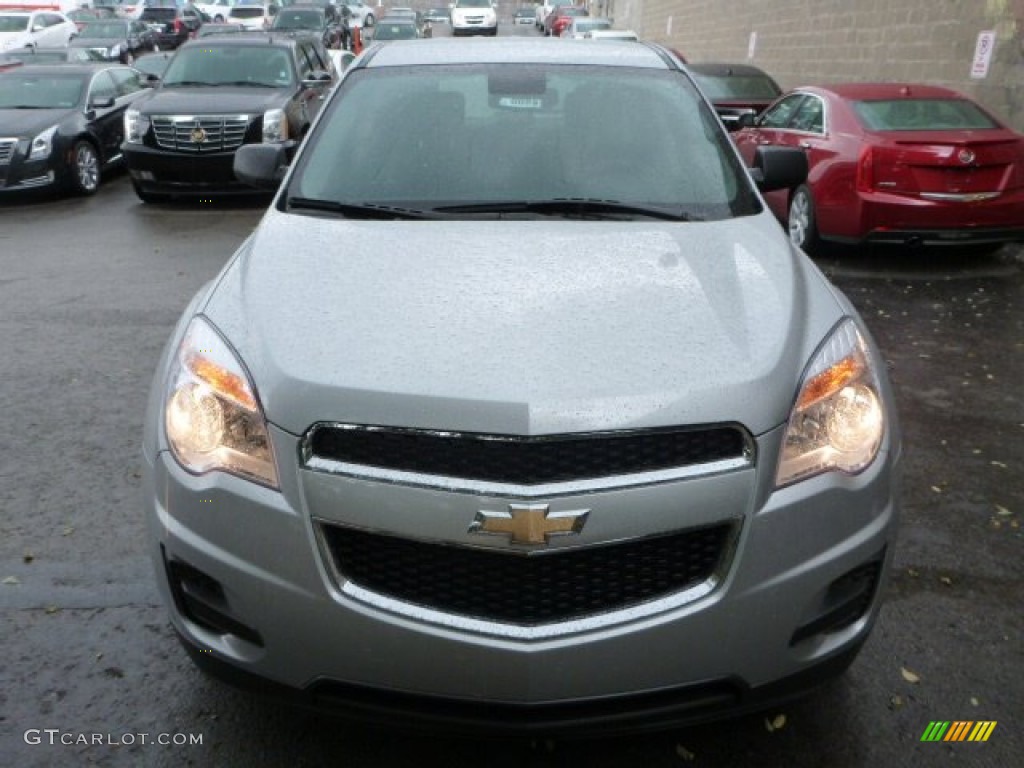 2014 Equinox LS AWD - Silver Ice Metallic / Jet Black photo #8