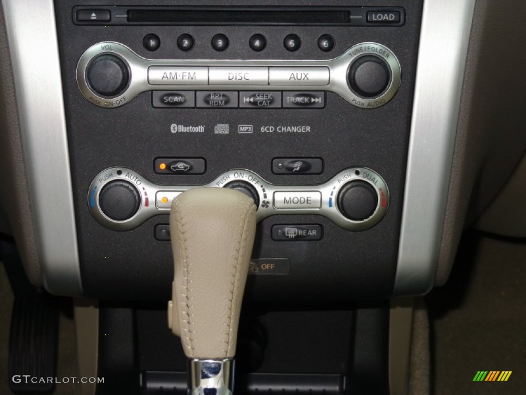 2010 Murano SL AWD - Merlot Red Metallic / Beige photo #16