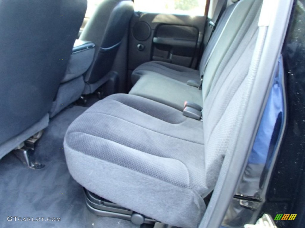 2004 Ram 2500 SLT Quad Cab 4x4 - Black / Dark Slate Gray photo #12