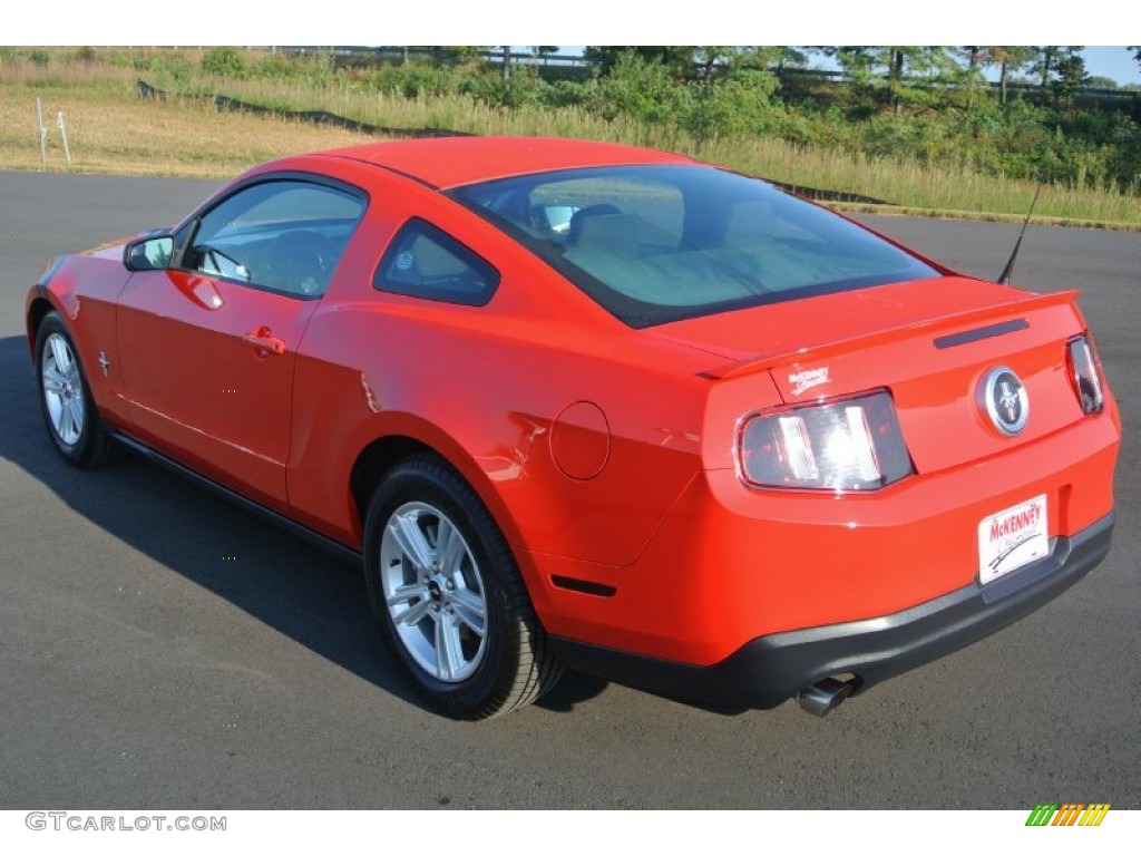 2012 Mustang V6 Coupe - Race Red / Charcoal Black photo #4