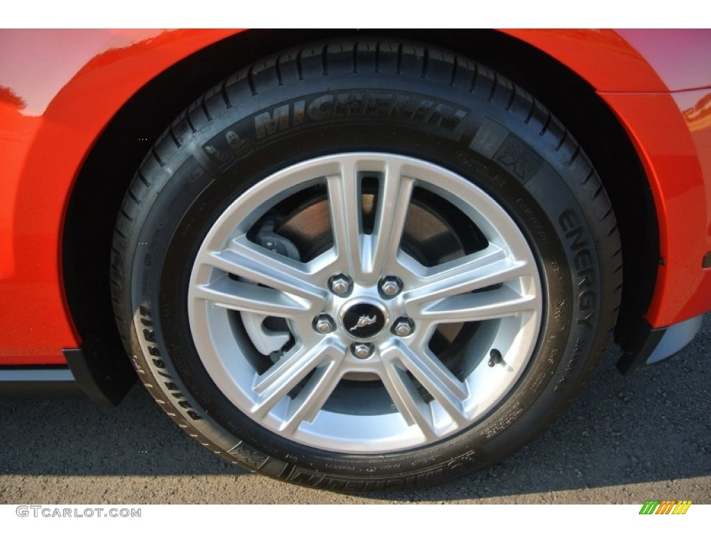 2012 Mustang V6 Coupe - Race Red / Charcoal Black photo #23