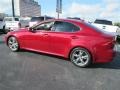 2009 Matador Red Mica Lexus IS 250  photo #3