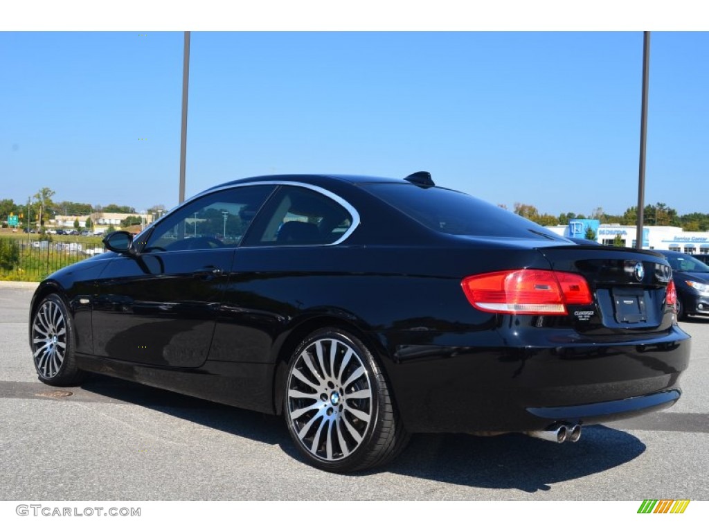 Black Sapphire Metallic 2007 BMW 3 Series 328i Coupe Exterior Photo #86494524