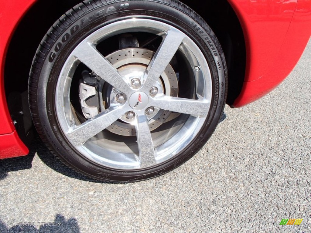 2008 Corvette Coupe - Victory Red / Ebony photo #5