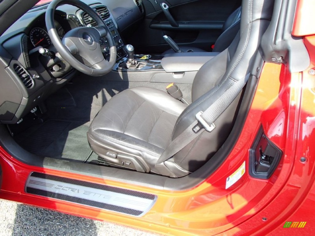 2008 Corvette Coupe - Victory Red / Ebony photo #10