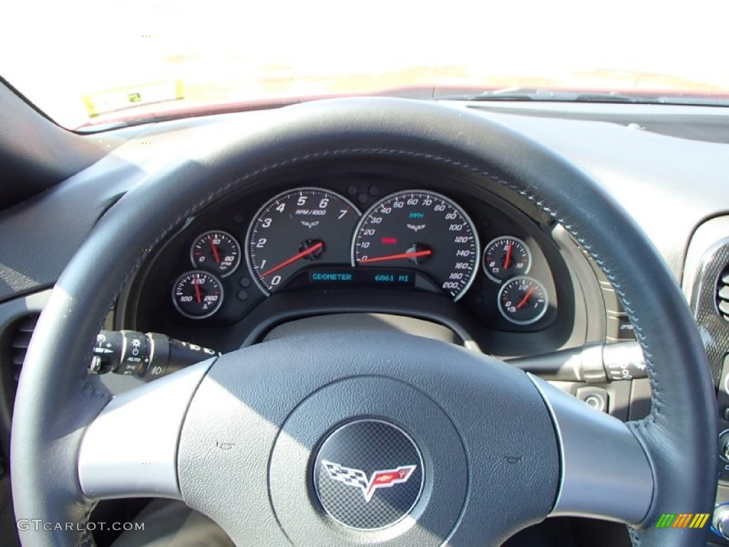 2008 Corvette Coupe - Victory Red / Ebony photo #13