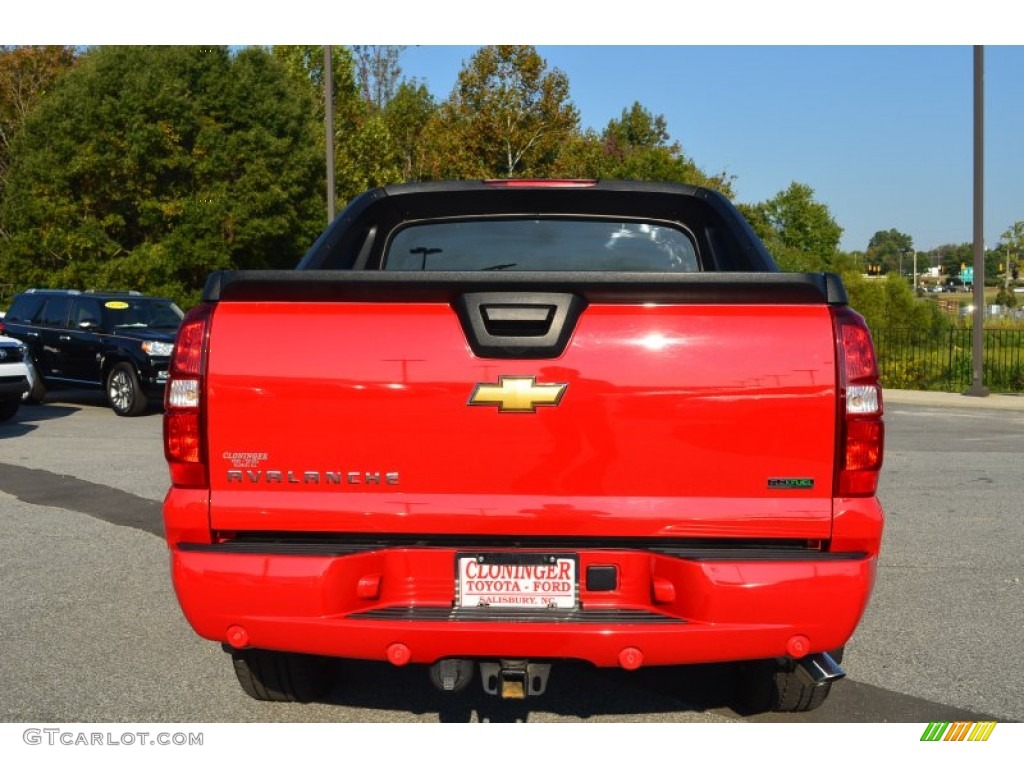 2010 Avalanche LT - Victory Red / Dark Titanium/Light Titanium photo #4