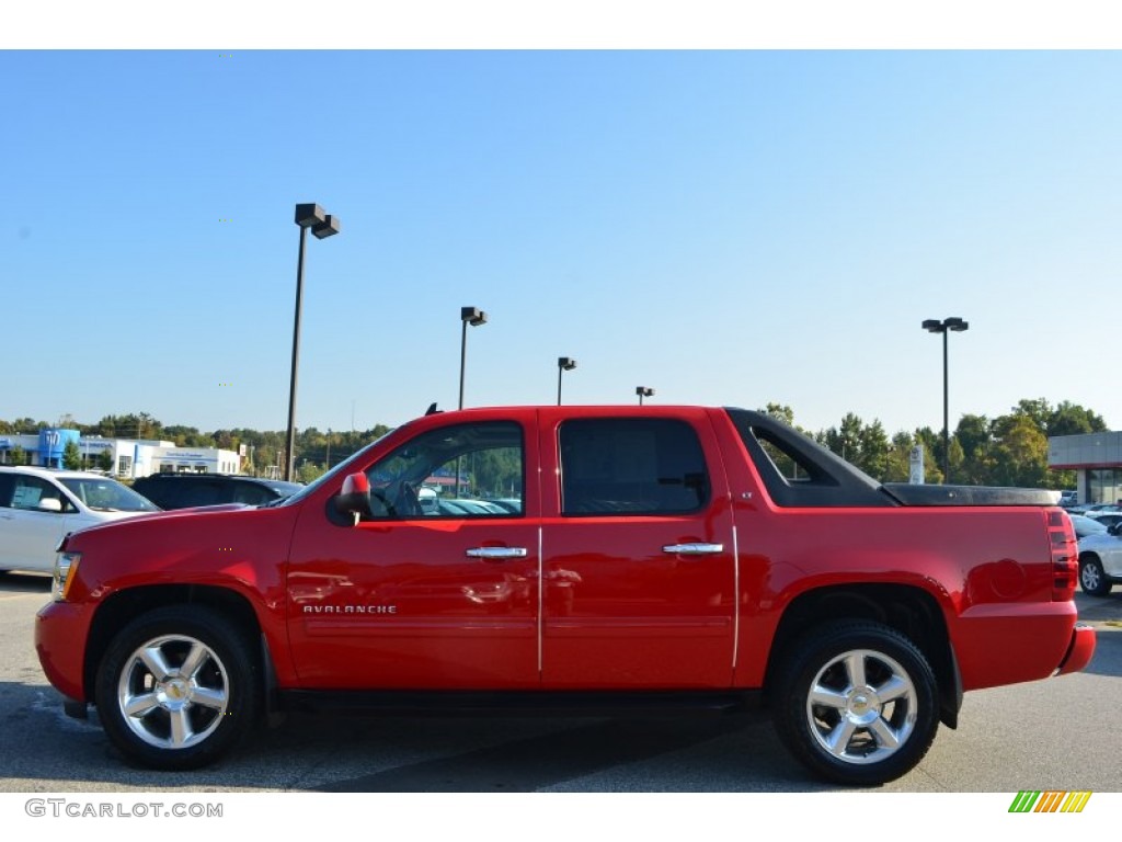 2010 Avalanche LT - Victory Red / Dark Titanium/Light Titanium photo #5