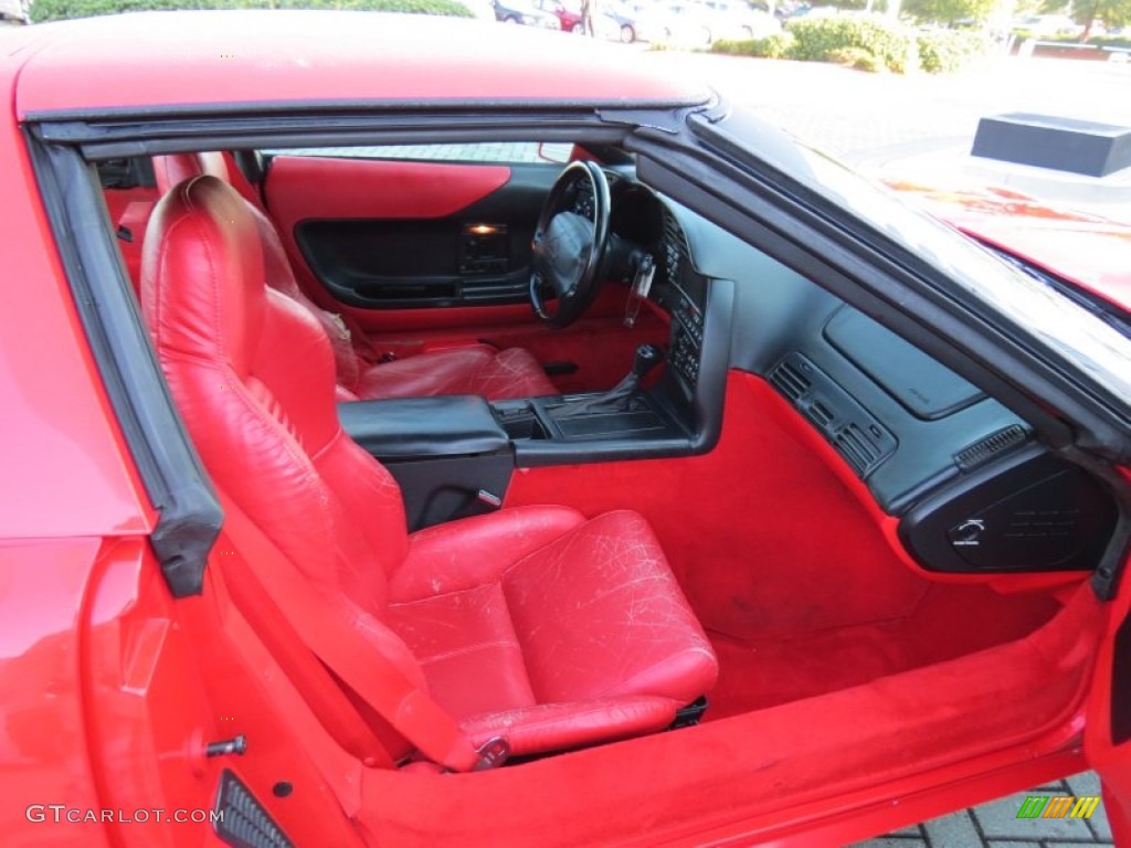 1994 Chevrolet Corvette Coupe Front Seat Photo #86495844