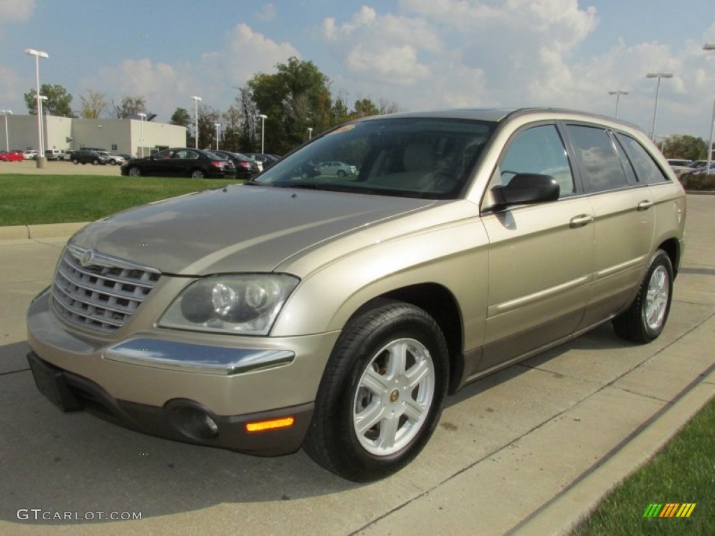2004 Pacifica AWD - Linen Gold Metallic / Light Taupe photo #7