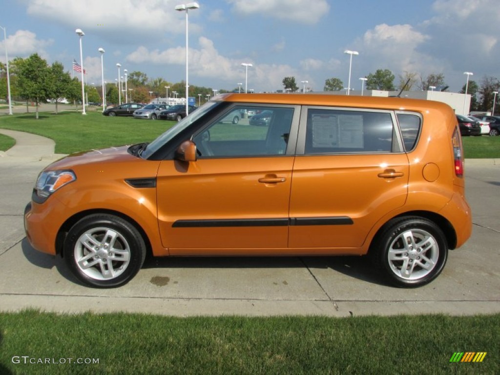 Ignition Orange 2011 Kia Soul + Exterior Photo #86496315