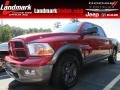 2009 Inferno Red Crystal Pearl Dodge Ram 1500 TRX Crew Cab  photo #1