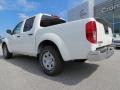 2013 Glacier White Nissan Frontier S V6 Crew Cab  photo #3