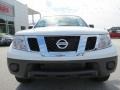 2013 Glacier White Nissan Frontier S V6 Crew Cab  photo #8