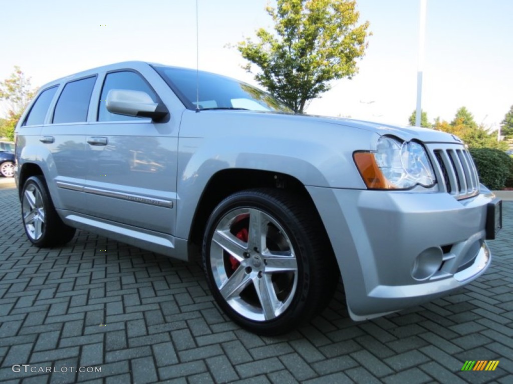Bright Silver Metallic 2010 Jeep Grand Cherokee SRT8 4x4 Exterior Photo #86498013
